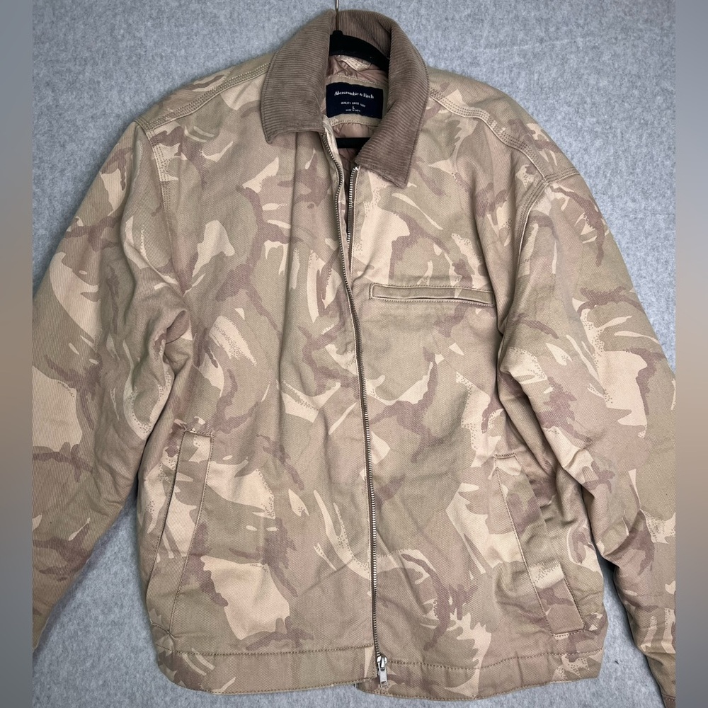 Abercrombie & Fitch Workwear Men's Camouflage Jacket
